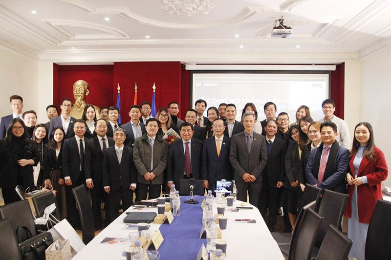在欧洲成立的越南创新网络公布仪式举行